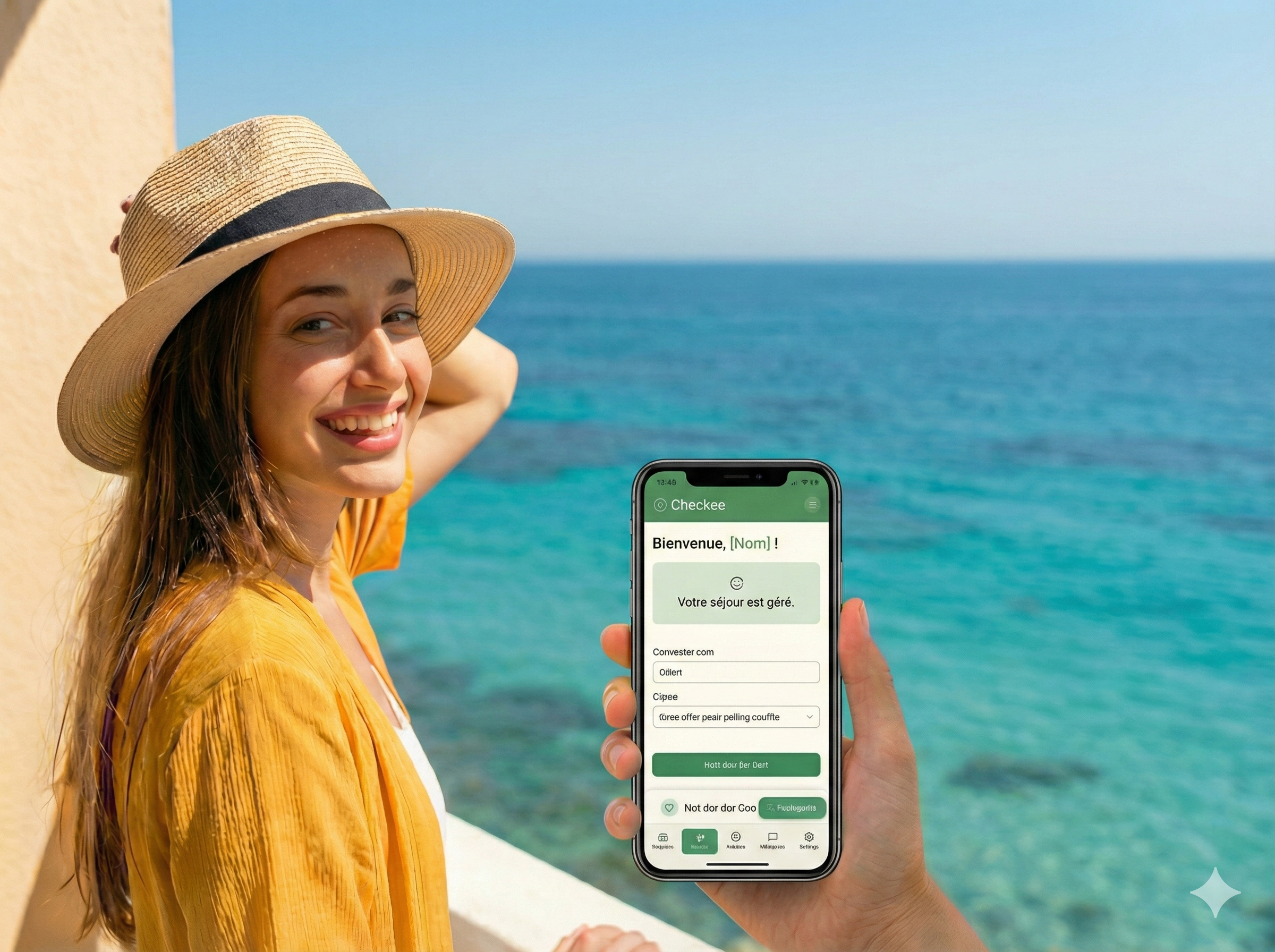 Locataire en vacances